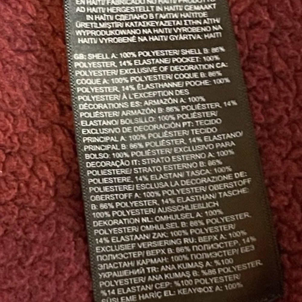 The North Face Gordon Lyons Full Zip Cordovan Heather Jacket Men Large - Picture 6 of 10